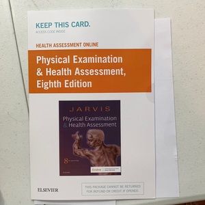 Physical Examination & Health Assessment 8th ed